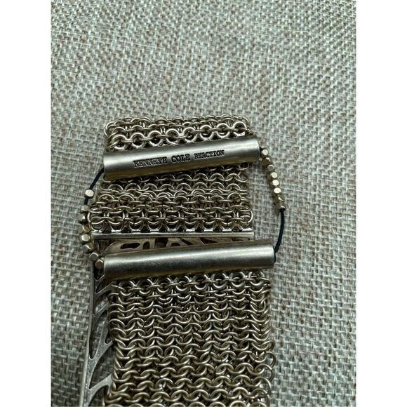 Kenneth Cole Chain Fashion Butterfly Bracelet Light Gold tone - Picture 3 of 6